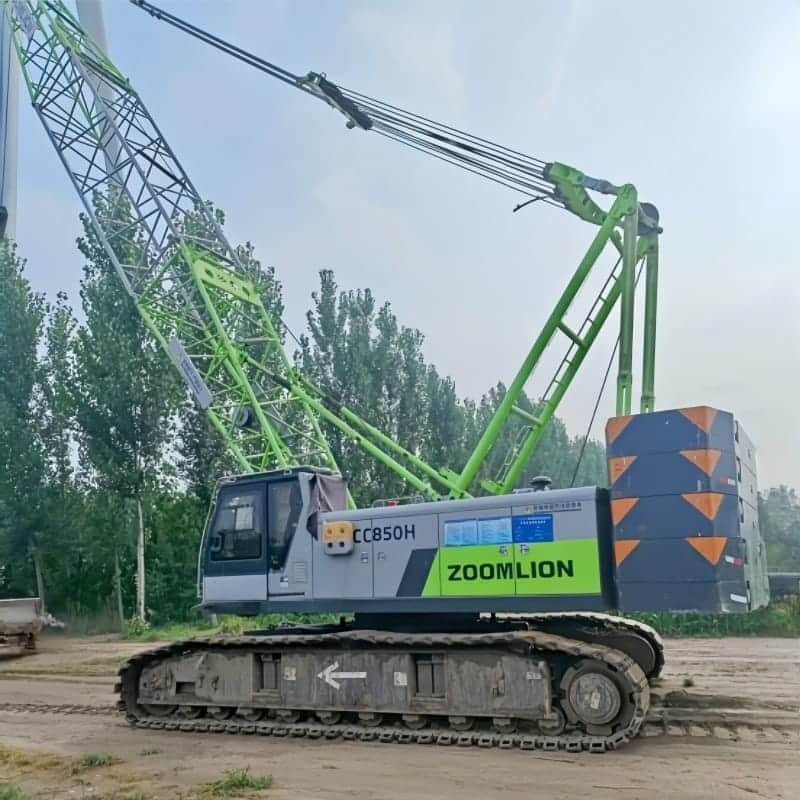 Zoomlion ZCC850V — 85T Crawler Crane