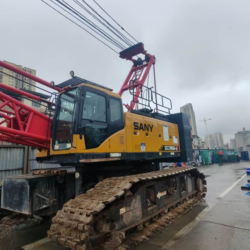 SANY SCC1000A-6 — 100T Crawler Crane 8