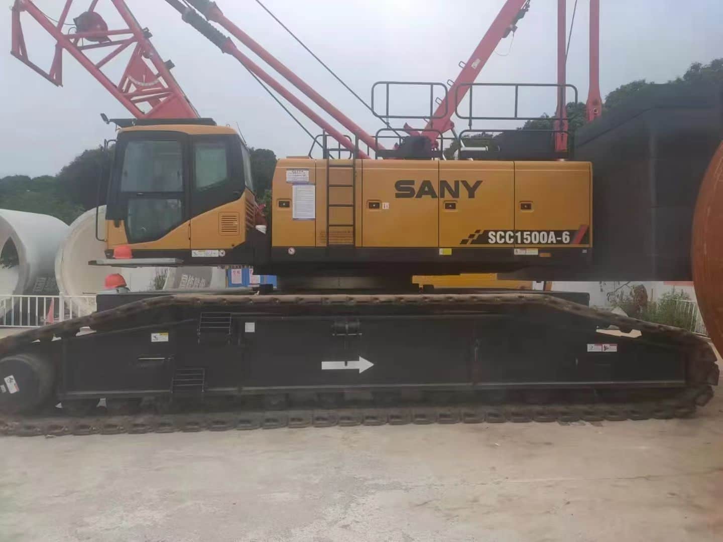 SANY SCC1500A — 150T Crawler Crane 10