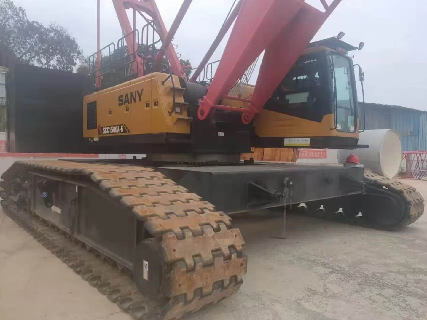 SANY SCC1500A — 150T Crawler Crane 12