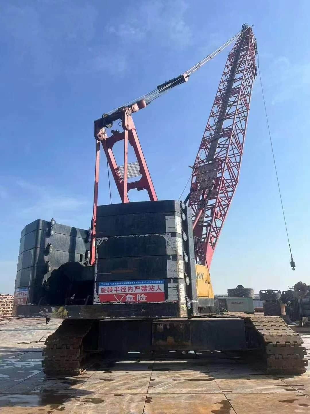 SANY SCC1500A — 150T Crawler Crane 14