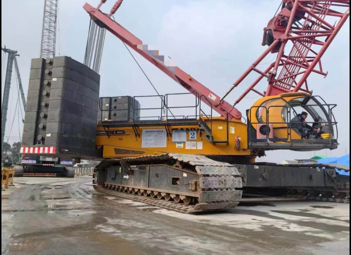 SANY SCC2800A — 280T Crawler Crane 15