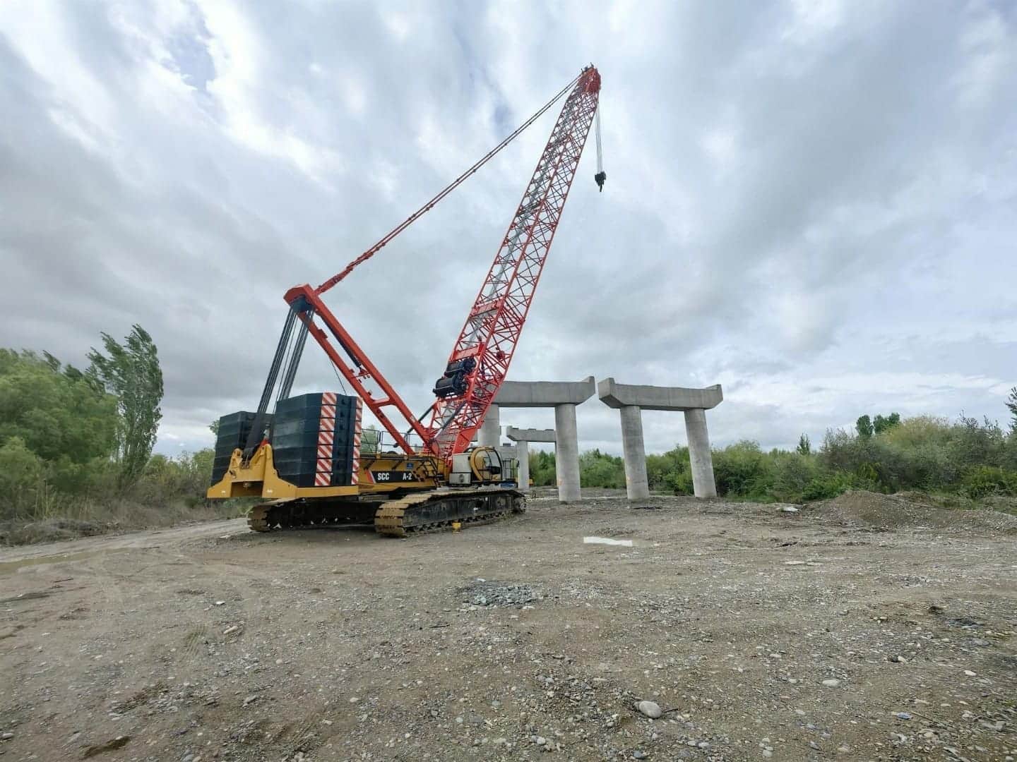SANY SCC3200 — 320T Crawler Crane 11
