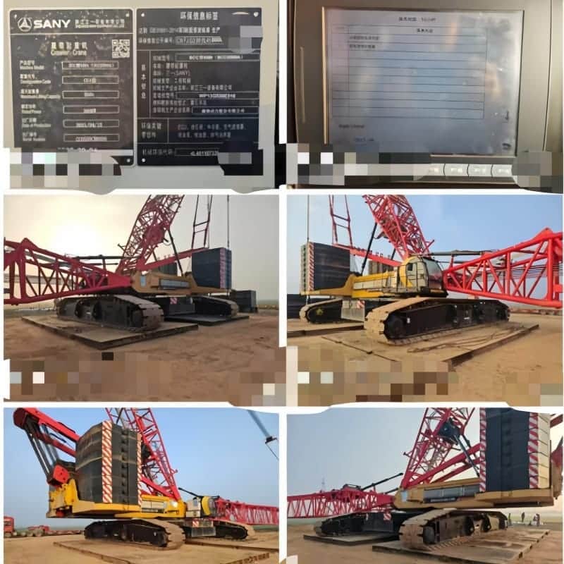 SANY SCC5500A — 550T Crawler Crane 5