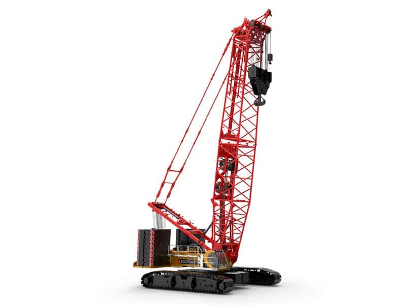 SANY SCC5500A — 550T Crawler Crane 7