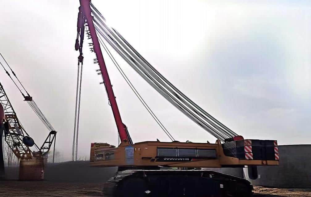 SANY SCC5500A — 550T Crawler Crane 9