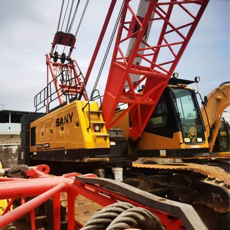 SANY SCC750A — 75T Crawler Crane 4