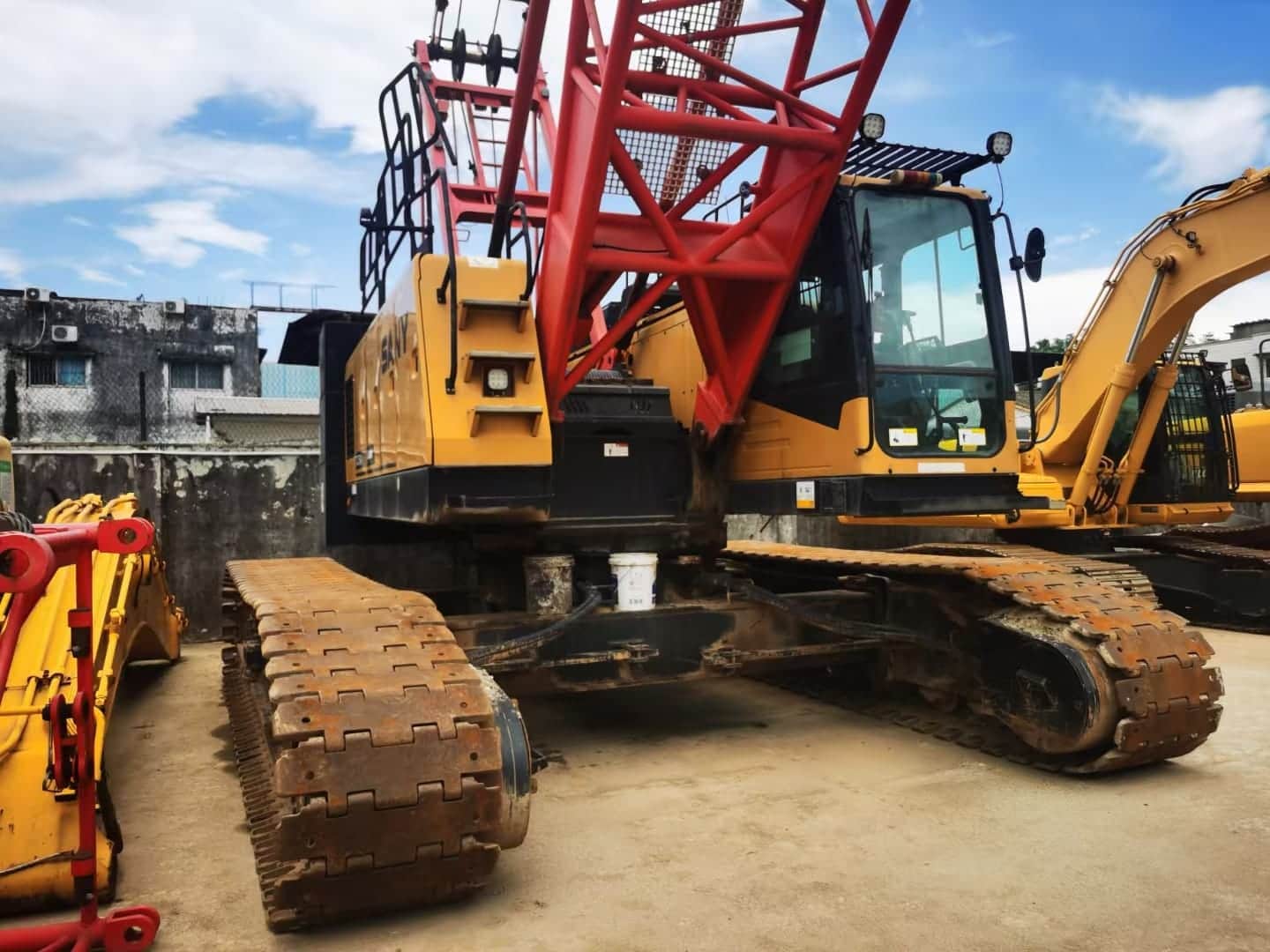 SANY SCC750A — 75T Crawler Crane 7