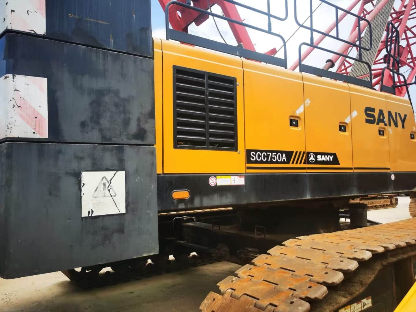 SANY SCC750A — 75T Crawler Crane 9