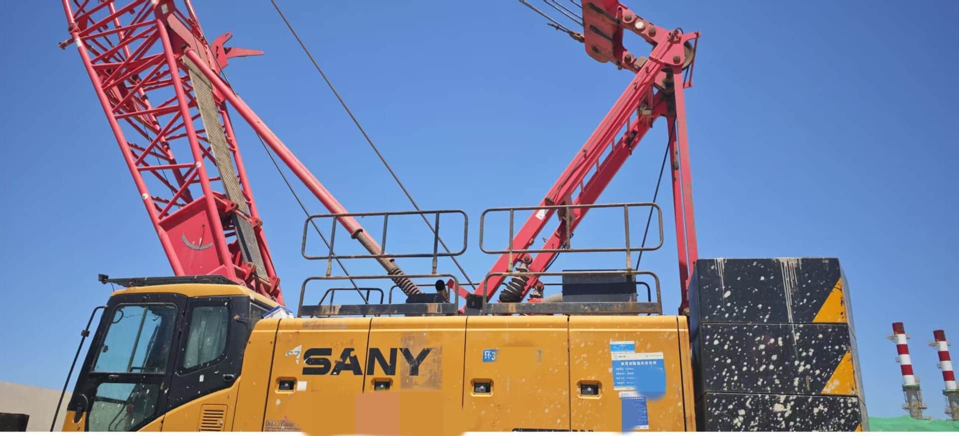SANY SCC900A — 90T Crawler Crane 10