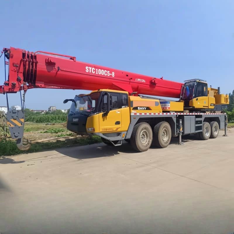 SANY STC800C5-8 — 80T Truck Crane