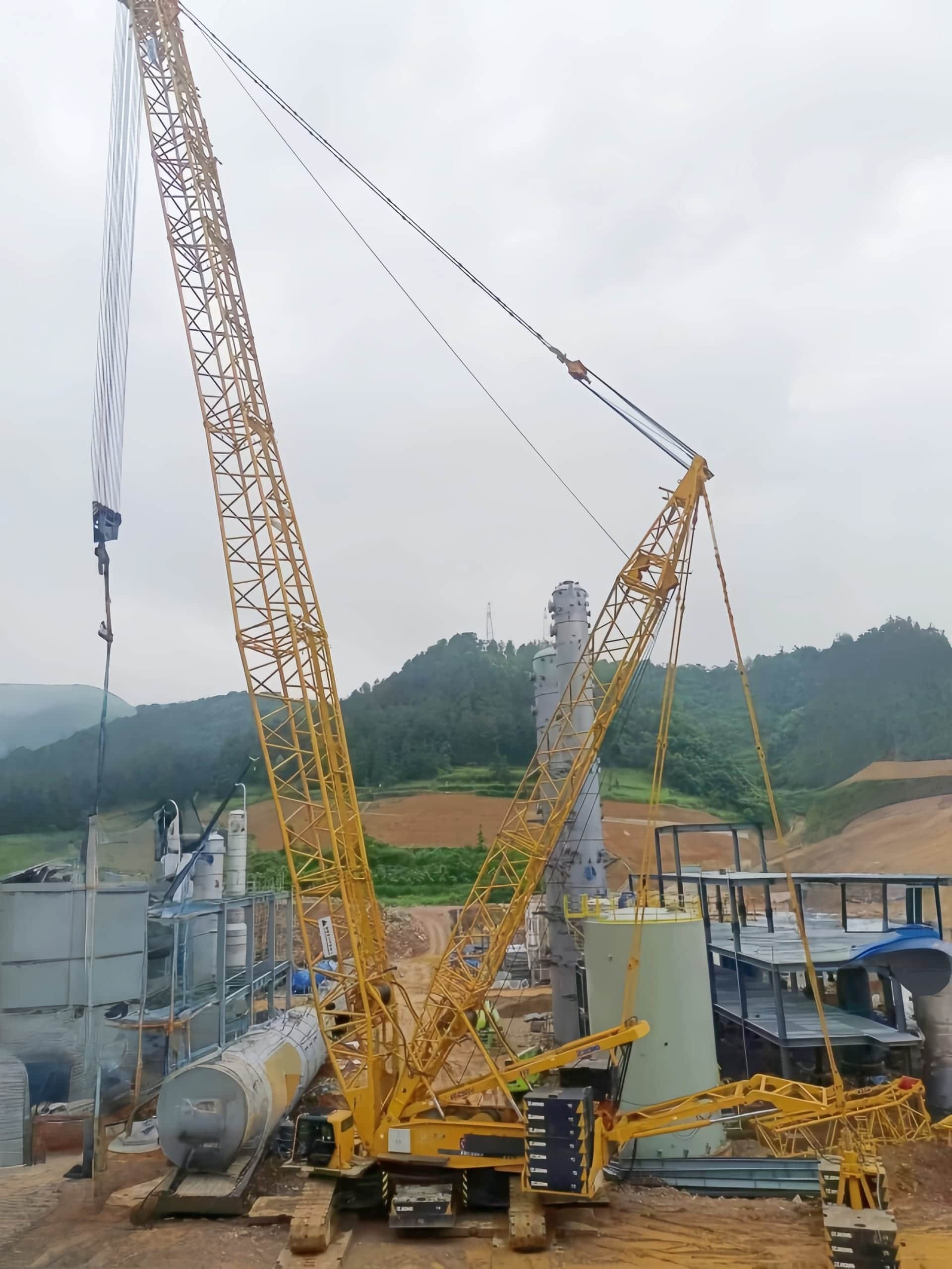 XCMG XGC500 — 500T Crawler Crane 9
