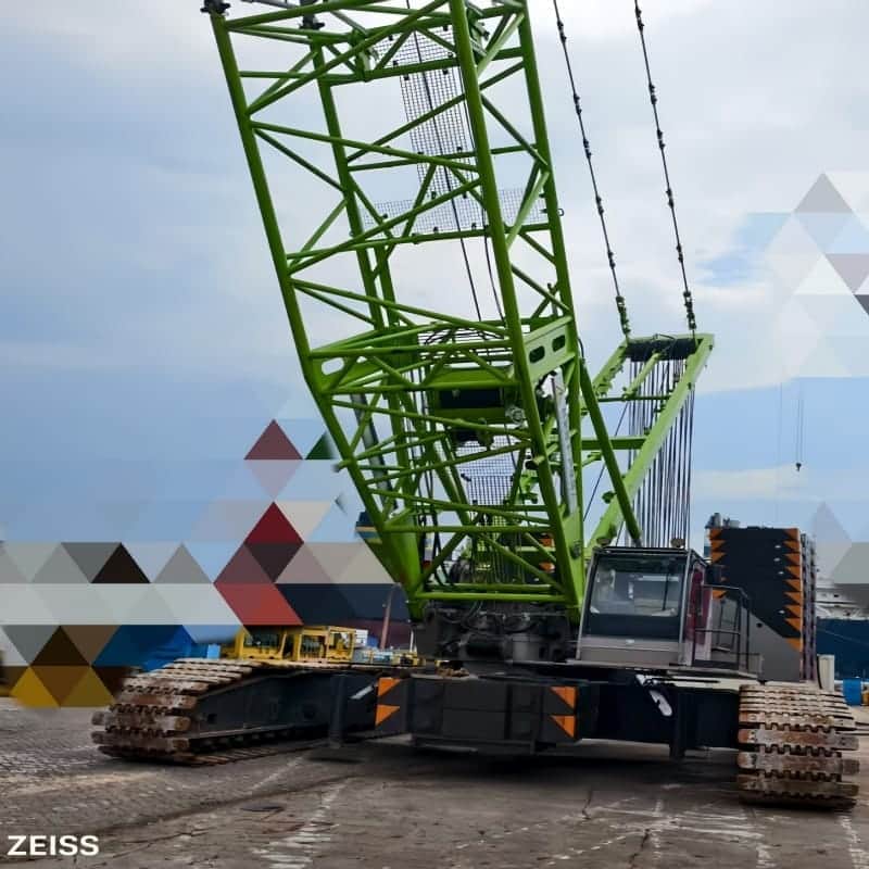 Zoomlion ZCC3500V — 350T Crawler Crane