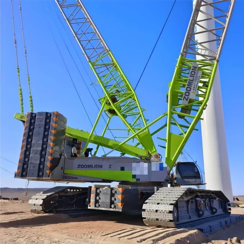 Zoomlion ZCC9800W — 800T Crawler Crane 4