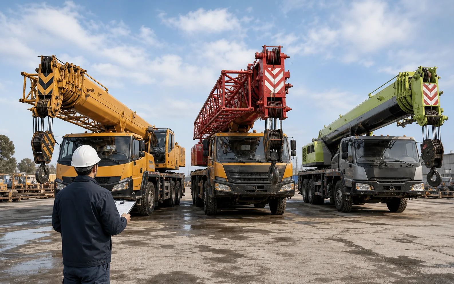 Zoomlion vs SANY vs XCMG Used Cranes