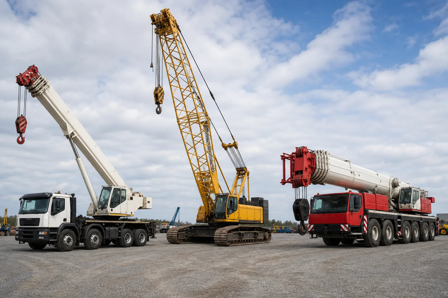 Mobile Crane vs Crawler Crane: Buyer Comparison
