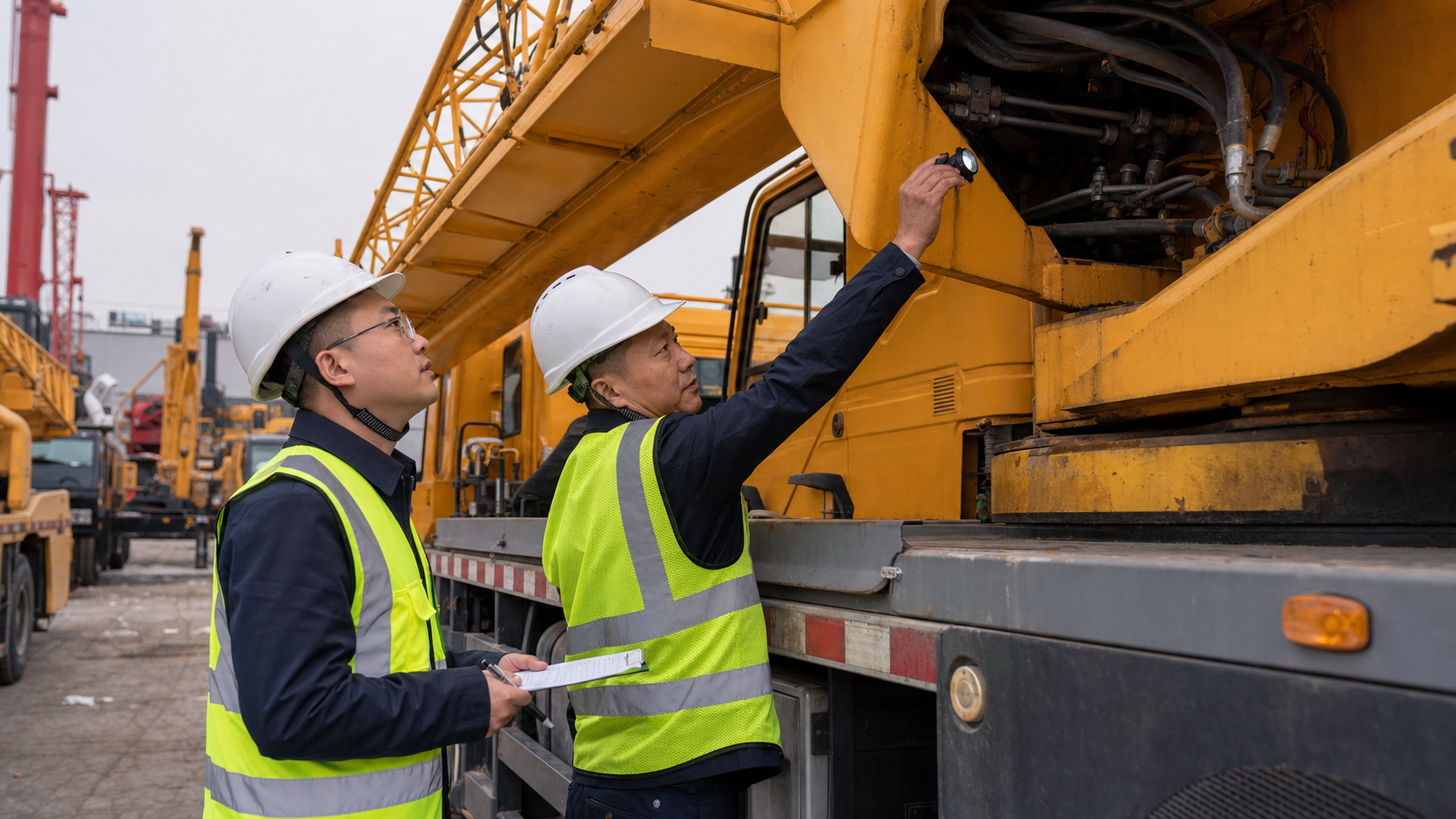 Used Mobile Crane Inspection Checklist